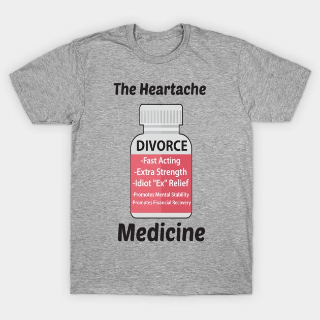 Divorce Support T-Shirt by INFINITEMIND29